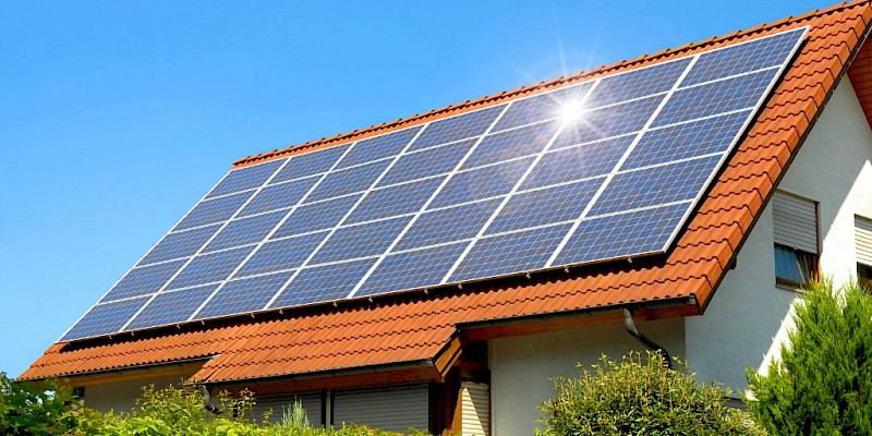 solar panels energy efficiency housing eco friendly house smart house