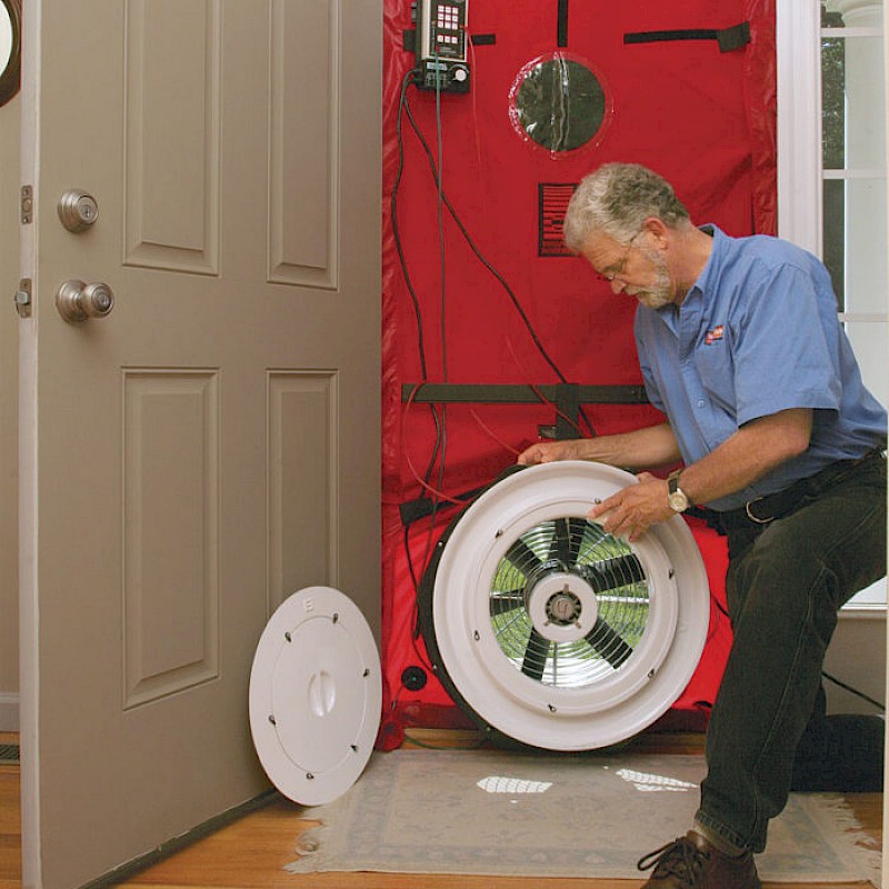 Home Energy Audits 101: Blower Door Test
