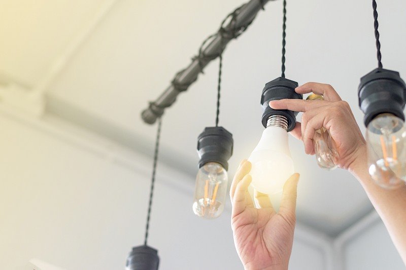 led lighting saves energy and money